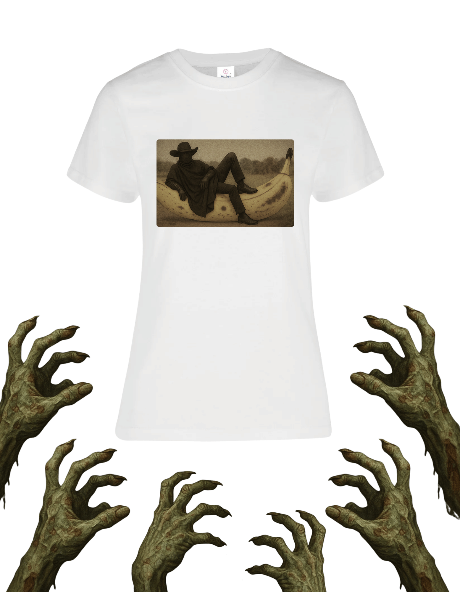 Playera promocional Pueblo de Nadie modelo 49